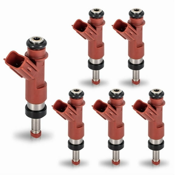 ISA Set of 6 Fuel Injector For Toyota Lexus Sienna Avalon Highlander Venza RAV4 Camry ES350 RX350 V6 3.5L 2005 2006 2007 2008 2009 2010 2011 2012 2013 2014 2015 Replacement for FJ763 2320931050