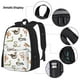 thumbnail image 3 of Disketp Snake Mochila Estampada de Gran Capacidad con Lonchera y Estuche, Set de 3 Piezas para Estudiantes, 3 of 7