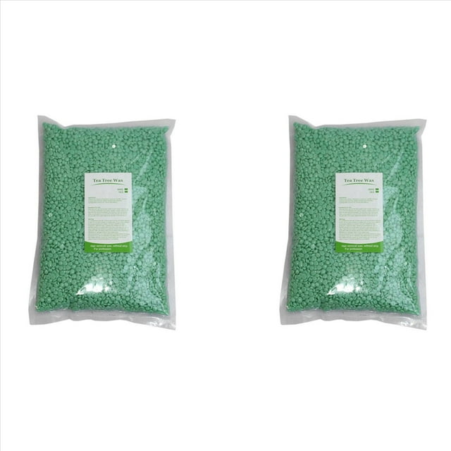 2X 500 G de Granos de para Depilación de Cuerpo Completo, Película Caliente, Perlas de Depilatoria para Máquina Calentadora de Estilo 7