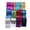 Multicolor, variant on 12PCS Transfer Foil Decal Stickers Manicure Design Kit for Salon Quality Nail Tips 12PCS