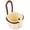 Brown, variant on Hanging Sink Drain Basket for Kitchen, Multifunctional Faucet Hanging Drain Basket, Self-Draining Sponge Holder for Kitchen