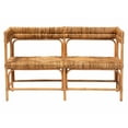 thumbnail image 4 of bali & pari Adisa Boho Dining Bench, Light Honey, 4 of 10