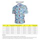 thumbnail image 4 of Camisa hawaiana para hombre, cuello vuelto estampado a la moda, manga corta de secado rápido, camisa con botones para hombre para salida a la playa, triángulos S, 4 of 5