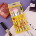 thumbnail image 1 of Kit de brochas cosméticas directas de fábrica, juego de brochas de maquillaje, 5 uds., pelo sintético de Kitty Cat Hello Kitty, 30 juegos, 1 of 4