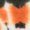 Orange, variant on Kids Halloween Shirt, Spooky and Feral Raccoon with Pumpkin Graphic T-Shirt