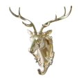 thumbnail image 3 of Cabeza de ciervo, decoración de pared, estatua colgante, regalo, astas, escultura decorativa de pared Áurea 49cm, 3 of 9