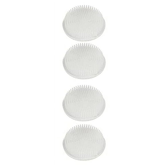 4 PCS Flower Frogs Transparent Arrangement Holder, Pin Holder Floral Arranging with 3 Suction Cup