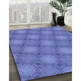 thumbnail image 3 of Ahgly Company Machine Washable Indoor Rectangle Transitional Sky Blue Area Rugs, 7' x 10', 3 of 7