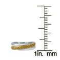 thumbnail image 3 of Sterling Silver with Genuine Yellow Diamond Band Ring, 3 of 3