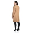 thumbnail image 3 of Abrigo largo de cuello Mao Roman Fashion /Juvenil, 3011 (Cafe) cafe M, 3 of 5