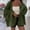 Green, variant on DAFPZW Womens Oversized Chunky Cardigan Lantern Sleeve Open Front Loose Fall Slouchy Sweater Coats