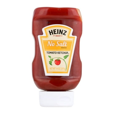 Heinz Ketchup - No Salt - Case Of 6 - 14 Oz.