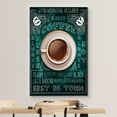 thumbnail image 3 of wall26 Canvas Wall Art - Vintage Poster Style Cup of Coffee Art - Giclee Print Gallery Wrap Modern Home Art Ready to Hang - 16x24 inches, 3 of 5