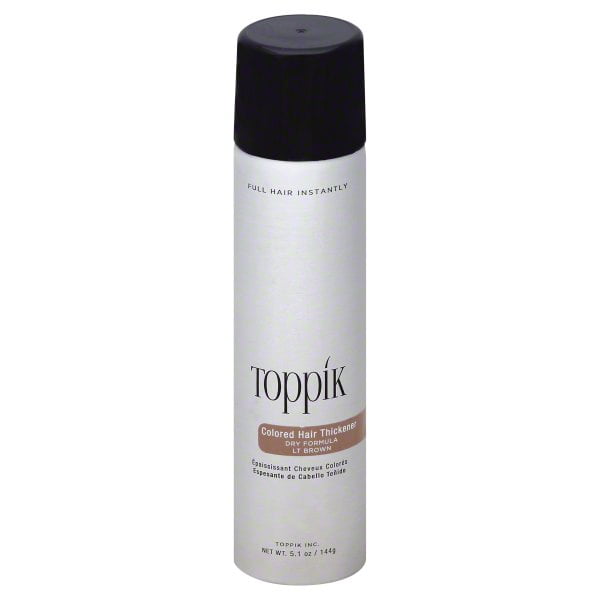 Toppik Dry Formula Lt Brown Colored Hair Thickener,  oz 