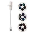 thumbnail image 2 of Projector, Moon Galaxy Night Light for Bedroom (5 Patterns) | Led Starry Sky Lamp with 360 Degree Flexible Gooseneck, Usb Powered Galaxy Light for Home Decor Sleep Mood Lighting, 2 of 9