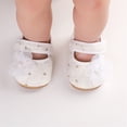 thumbnail image 2 of Cenuakty Baby Girls Cute Moccasinss Pearl Flower Soft Sole Flats Shoes First Walkers Non-Slip Spring Fall Princess Shoes, 2 of 6