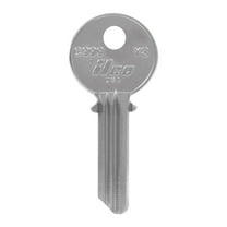 Hillman 5968672 Traditional Key House & Office Blank Single Sided Universal Key - Pack of 10