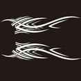 thumbnail image 5 of Huanledash Flame Stripes Auto Car-Styling Vehicle Body 2 Side Decals Stickers Decoration, 5 of 6