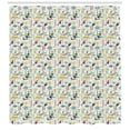 thumbnail image 3 of Ambesonne Jungle Shower Curtain, Tropic Forest Animals, 69"Wx75"L, Multicolor, 3 of 3