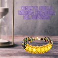 thumbnail image 2 of Pulsera Tiembla Tierra, Hilo Con Decoración color  amarillo, 2 of 5