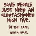 thumbnail image 3 of CafePress - High Five In The Face Light T Shirt - Men's Classic Graphic T-Shirt, 3 of 4
