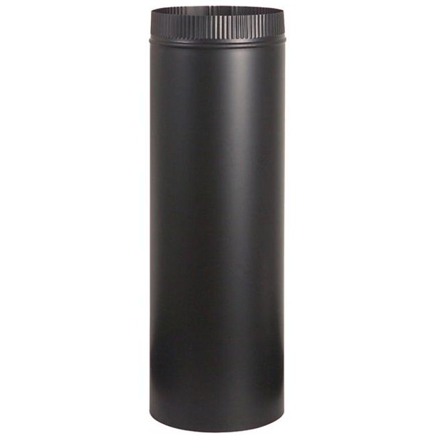 6 X 24 Black Stove Pipe 10185 6 X 24 Black Stove Pipe 10185