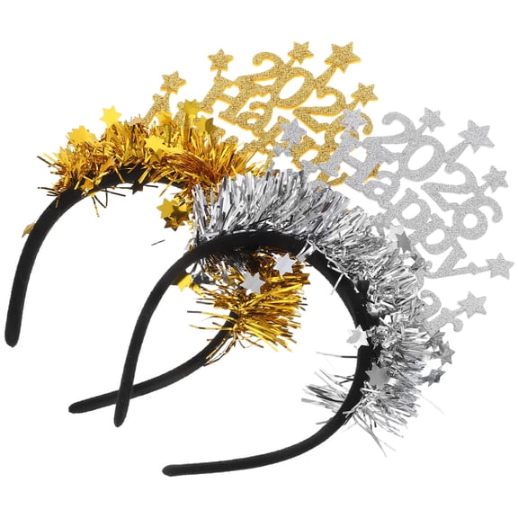 Raindrops 4Pcs Chinese New Year Headband Assorted Colors Festive Hairbands for Celebrations