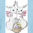 thumbnail image 3 of CafePress - Easter Rabbits Women's Pink T Shirt - Women's Classic T-Shirt, 3 of 4