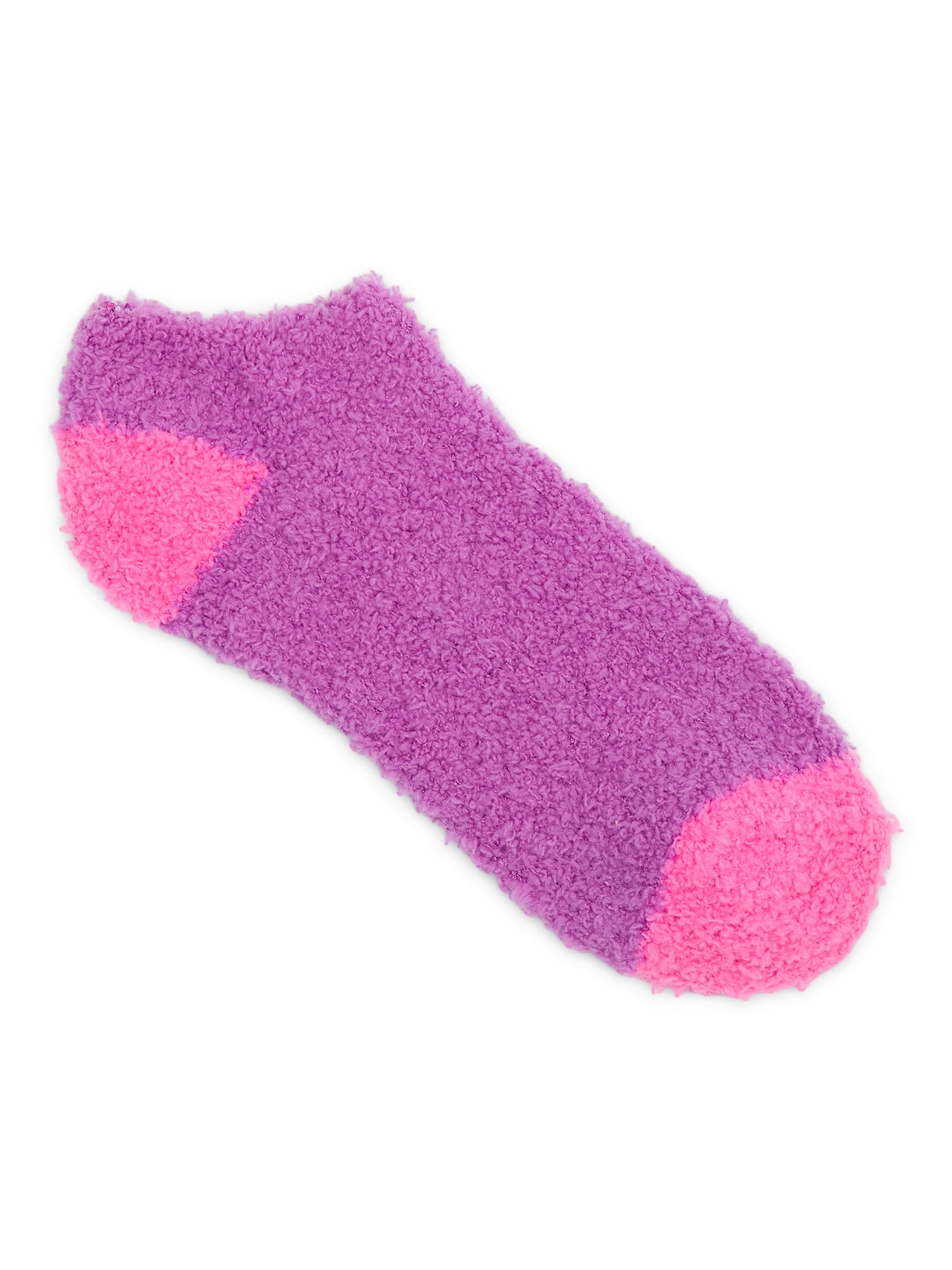 No Boundaries Low Cut Cozy Socks, 1-Pack, Women's, Size 4-10