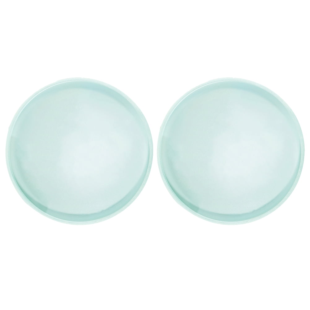 FRCOLOR 2-Pack Concave Optical Lenses Double Transparent Science Lab Glass Lens Set