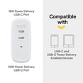 thumbnail image 2 of NXT Technologies Universal USB-C/USB-A Wall Charger with USB-C Cable White (NX60448), 2 of 2