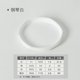 thumbnail image 1 of Zhuge Bandeja para maceta de resina plástica gruesa de 6 piezas, bandeja inferior, bandeja de agua circular blanca, bandeja inferior para maceta, tamaño grande: 6.5 * 0.98 pulgadas, 1 of 5