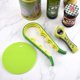 thumbnail image 1 of Abridor de botellas 5 en 1 - Con almohadilla aislante de silicona - Juego de 3 abrelatas - Herramienta de cocina abridor de botellas de cerveza (verde) Sincero Electrónica, 1 of 5