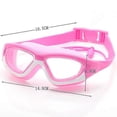 thumbnail image 3 of Gafas de natación de visión amplia para niños y niñas (de 6 a 15 años), gafas de natación polarizadas premium para niños, antivaho, sin fugas y con protección UV., 3 of 3