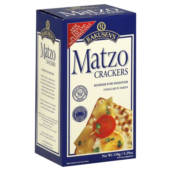Matzo Crackers 5.3 oz Rakusen