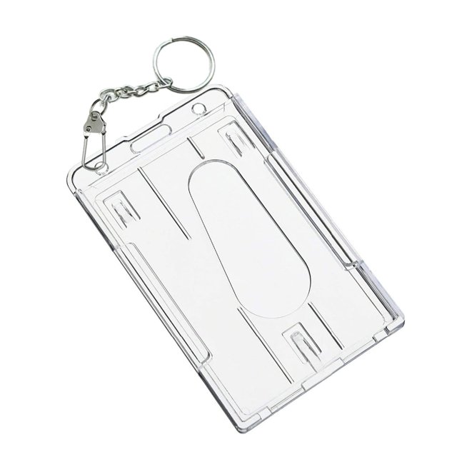 10 Ensembles Porte-Badge Rigide pour Carte d'Identité Porte-Clés Clip Rétractable Lanière Carburant Gaz Pétrole