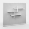 thumbnail image 5 of Ada Home Decor Furniture 48.5" 3 Tier White Webster Modern Wall Shelf, 5 of 7