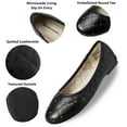 thumbnail image 2 of Alpine Swiss Pentunia Womens Ballet Flats Ballerina Slippers Round Slip On Shoes, 2 of 7