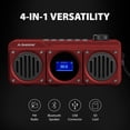 thumbnail image 3 of Radio FM digital portátil con altavoz Bluetooth Avantree Boombyte, 3 of 7