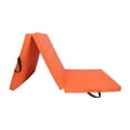 thumbnail image 3 of Colchoneta de ejercicio plegable perfecl Naranja Amarillo 180 cm x 60 cm x 5 cm, 3 of 8