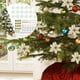 thumbnail image 4 of Flores artificiales brillantes YONGSHENG 120 unids/set decoración de árbol de Navidad, 4 of 5