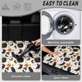 thumbnail image 5 of HUISEFOR Halloween Black Crows Car Trunk Mat 29" x 39" Scratchproof All Weather Trunk Protection Cargo Liner Non-Slip Easy Installation Universal for Cars SUV, 5 of 7