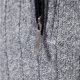 thumbnail image 5 of Blusa y camisa de cuello alto de manga larga para hombre, de color liso, con estampado de punto, con intensificación de polar y cremallera, blusa de cuello alto para hombre, blusa de poliéster, 5 of 8