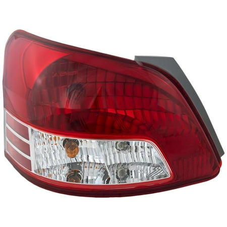 OEM Grade Tail Light Assembly Compatible with 2007-2012 Toyota Yaris Left Driver Side 1.5L I4 HALOGEN REPT730310 106HP