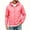 Pink, variant on Men's Jackets Hooded Zip Up Casual Lightweight Windbreaker Jacket with Pockets Spring Fall Fashion Clothes