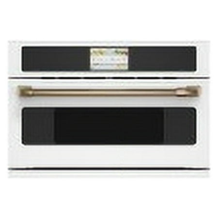 Café - 30" Built-In Single Electric Convection Wall Oven with 240V Advantium Technology - Matte white