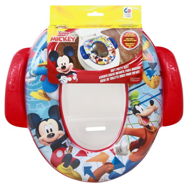 Disney Junior Mickey Mouse Mickey Capers Soft Potty Seat Walmart Com