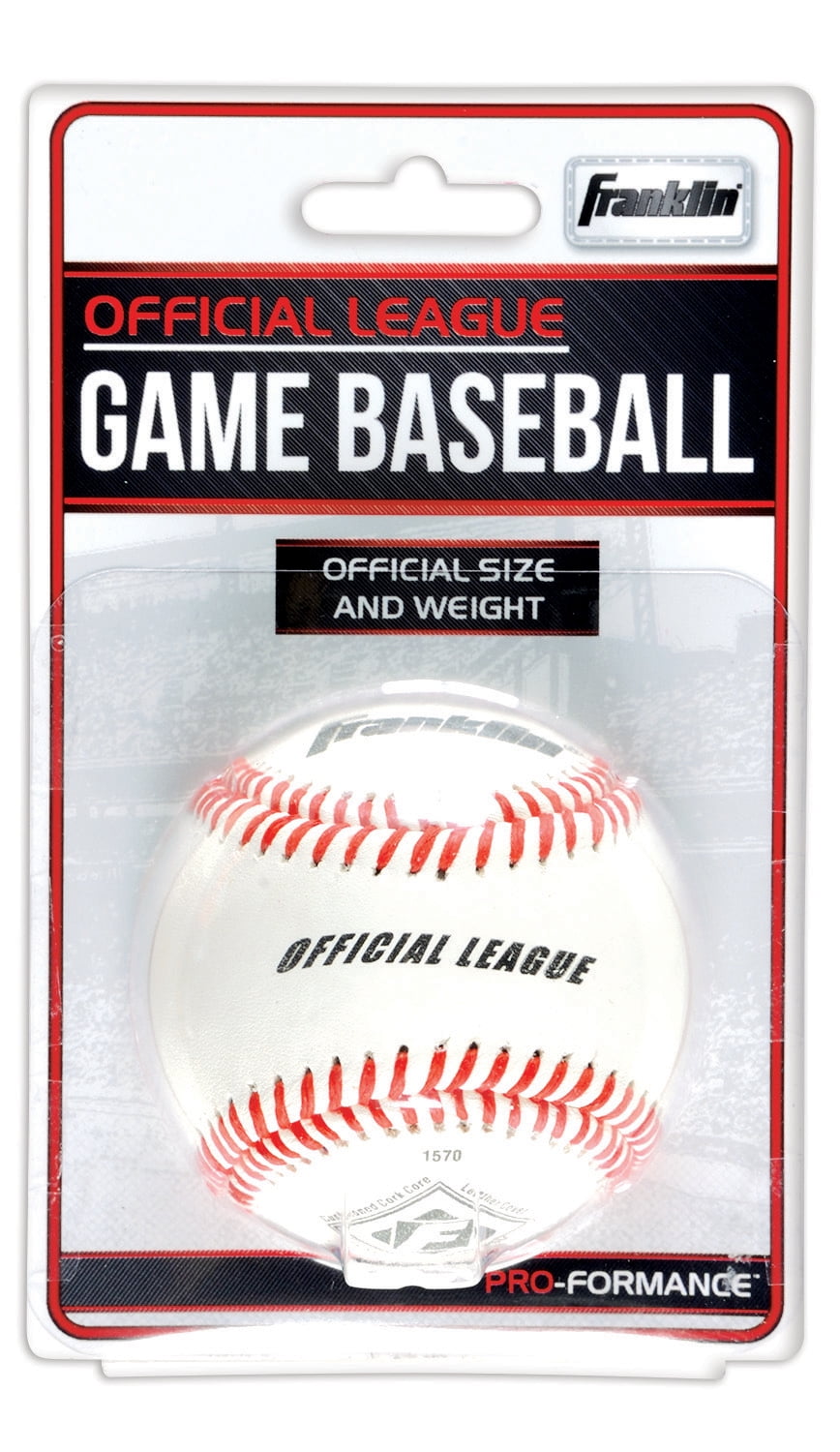 franklin outdoor games on Franklin 1570 Leather Official League Game Baseball Walmart Com Walmart Com