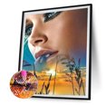 thumbnail image 2 of Diamante pintura 5D taladro redondo completo mosaico DIY niña ingenua Kit decoraciones de pared Tmvgtek Arte deco, 2 of 9