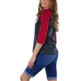 thumbnail image 5 of ToBeInStyle Women's Classic Two Color Cotton Baseball T-Shirts, 5 of 6